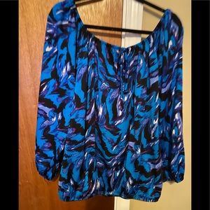 Multi colored blouse